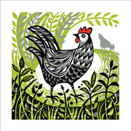 MA86298 - The Watchful Hen (6 bagged blank cards)