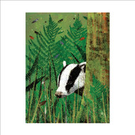 AS96277 - Badger (6 unbagged blank cards)