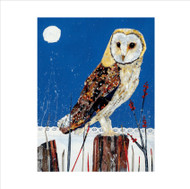 AS96308 - Barn Owl (6 bagged blank cards)