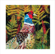 AS96311 - Pheasant in Bracken (6 bagged blank cards)