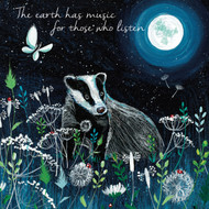 KA82402 - The earth has music for those who listen (6 unbagged blank cards)