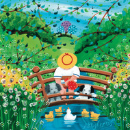 NK65394 - Feeding the Ducks (6 unbagged blank cards)