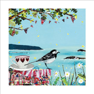 AS96425- Wagtail Under the Party Tree (6 unbagged blank cards)