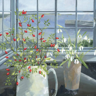 CH33422 - Rose hips and Snowdrops (6 bagged blank cards)