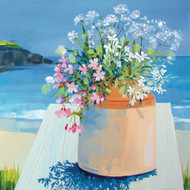 CH33471 - Fresh flowers at the hidden hut (6 bagged blank cards)