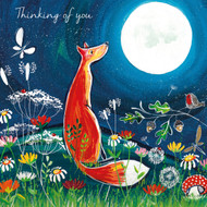 KA82544Y - Full Moon - thinking of you (6 bagged blank cards)