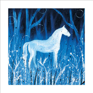 AS96452 - White Horse (6 unbagged blank cards)