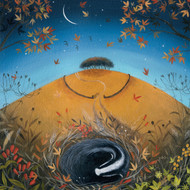 JC98488 - Under Falling Leaves (6 unbagged blank cards)