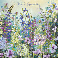 JM94513S - Floral Whispers (6 unbagged blank cards)