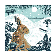 JO59535 - Winter Hare (6 unbagged blank cards)