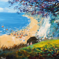 MB79509 - Looking down on Beer Beach (6 unbagged blank cards)