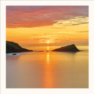 SM25024 - Setting Sun, Atlantic Coast (6 bagged blank cards)