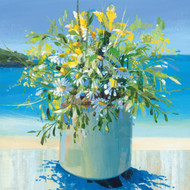 CH33562 - u - Summer Flowers at the Hidden Hut (6 unbagged blank cards)