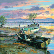 DO66602 - On the Teign Estuary (6 bagged blank cards)