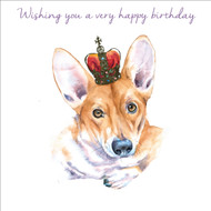 RT84611HB - Your Majesty - Happy Birthday (6 bagged birthday cards)