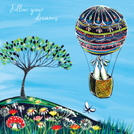 KA82619 - u - Follow Your Dreams  (6 unbagged blank cards)