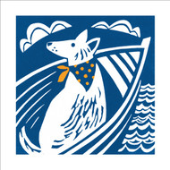 MA86595 - u - Dog Afloat II (6 unbagged blank cards)