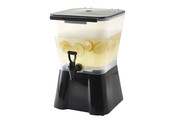 NEW 3 Gallon Beverage Dispenser Plastic Square Counter Top Drink Winco PBD-3SK #5563