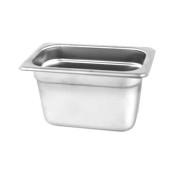 NEW 1/9 Insert Steam Hotel Pan 4" Deep Stainless Steel NSF #5869