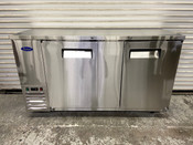 NEW 69" Back Bar Beer Cooler Stainless Steel Shallow Depth Atosa SBB69GR Refrigerator #4677-OB