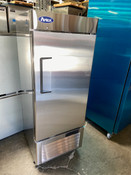 1 Door 25" Refrigerator Solid Stainless Steel Reach In Cooler NSF Atosa MBF8519GR #4651-OB