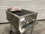 NEW 24" Lava Rock Char Broiler Grill 2 Burner 80K BTU Connerton LRB-24 #6525