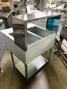 NEW Overshelf Sneezeguard For Atosa 2 Well Steam Table MROS-2ST #6637