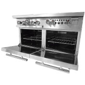 NEW 48" Range 2 Open Burners 36" Griddle 2 Ovens Connerton CN48-2-36G-2OV #6661