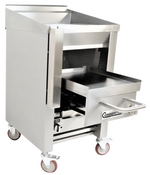 NEW 24" Griddle and Broiler Combo 72K BTU Stainless Connerton A-2F #6694