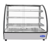 NEW 28" Countertop Heated Display Case Curved Glass Hot Merchandiser Cabinet Atosa CHDC-44 #6765
