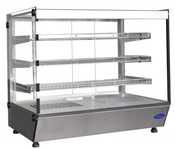 NEW 36" Countertop Heated Display Case Square Glass Hot Merchandiser Cabinet Atosa CHDS-71 #6768