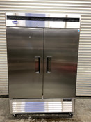 2 Door Freezer Upright Solid Stainless Steel NSF Reach In Atosa MBF8503 #6811-SD