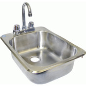 NEW 13x17 Drop-In Hand Wash Sink Stainless Steel GSW HS-1317I #3857