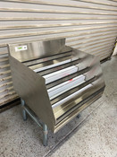 NEW 24" Liquor Bottle Display Rack 5 Tier Storage Under Bar Regency 600LDR2324 Stainless Steel NSF #7248