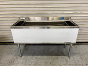 NEW 18X48 Ice Storage Bin Under Bar Stainless Steel Insulated Regency 600IB1848 #7250