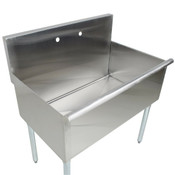 NEW 36x21 Stainless Steel Sink 1 Compartment Utility Basin 16 Ga Regency 600S13621B #7364