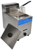 NEW Single Basket Deep Fryer LP Propane UNIWORLD UGF-71H 25K BTU Counter Top #3867