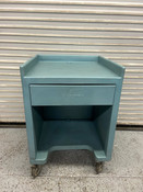 28x28 Cashiers Cart Plastic Cambro ES28 On Wheels #7451