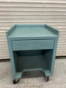 28x28 Cashiers Cart Plastic Cambro ES28 On Wheels #7457