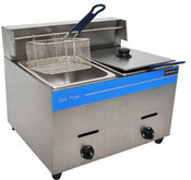 NEW LP Propane Double Basket Deep Fryer UNIWORLD UGF-72H Counter Top #3869