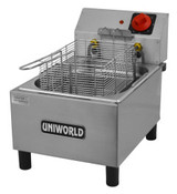 NEW 1 Basket Counter Top Electric Deep Fat Fryer UNIWORLD UF-1B #3873-OB