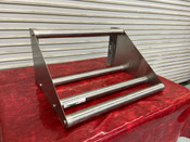 22" Tubular Shelf Wall Dish Rack Stainless Steel NSF Regency 600600STR22KD #7530