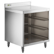 NEW 24" Under Bar Glass Storage Rack Drainboard Stainless Steel NSF Regency 600GRSU2324 #7594