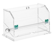 NEW Acrylic Straw Dispenser 10" Unwrapped Standard .25" Diameter #3884