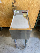 NEW 12x18 Underbar Drainboard Corrugated Top Stainless Steel NSF Regency #7730