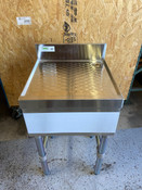 NEW 18x18 Underbar Drainboard Corrugated Top Stainless Steel NSF Regency 600DBU1818 #7731