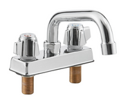 NEW 4" Center Faucet Deck Mount With 6" Swing Spout Regency #7763