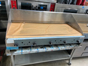 NEW 60" Griddle Plancha Grill w/ 12" Backsplash Stainless Steel Connerton CG-60-M-TS #7843