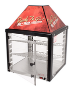 NEW 18x18 Heated Display Warmer Hot Food Merchandiser Self Serve 2 Tier Rack Wisco 690-16-2 #8034-OB