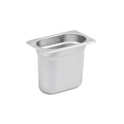 NEW 1/9 Insert Steam Hotel Pan 6" Deep Stainless Steel NSF #5871